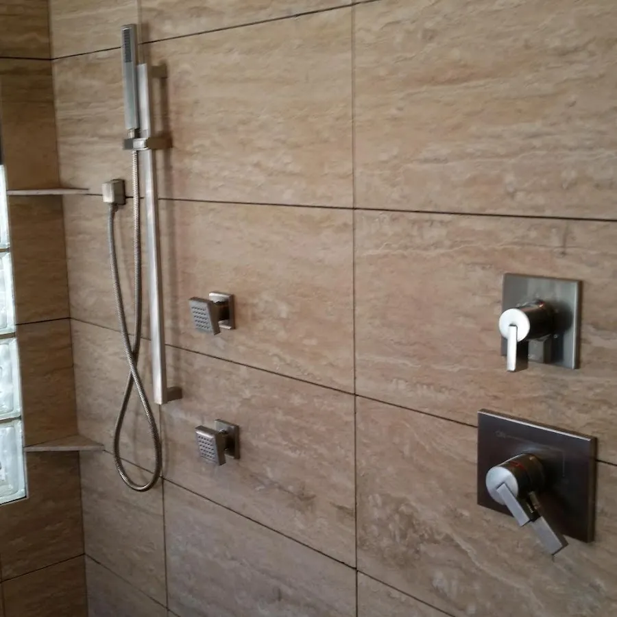Shower fixture installation for Gas Line Repair in Ludlow